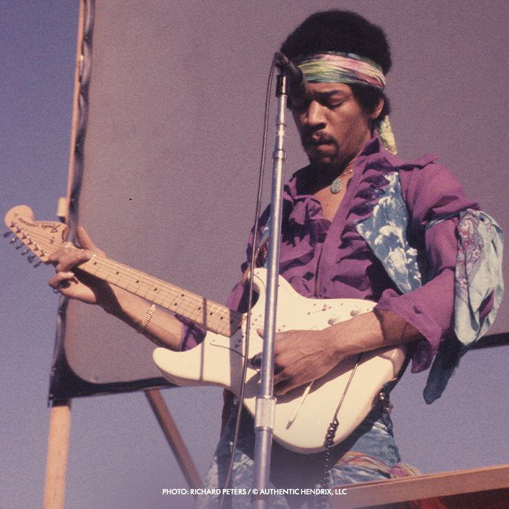 Learn about Jimi Hendrix's signature Stratocaster, featuring his