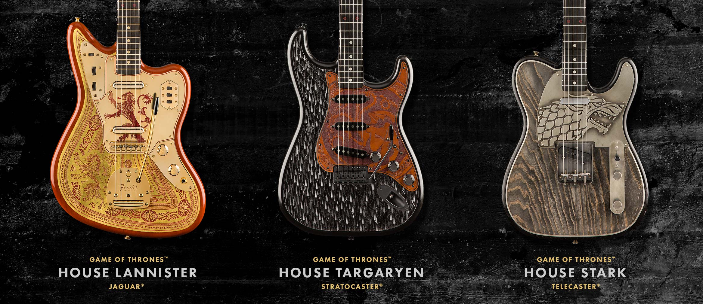 Kills Executable education Fender Reveals Game of Thrones Guitars | WIRED GUITARIST
