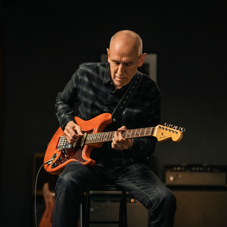 Learn about the artist-selected hardware, pickups, body and
