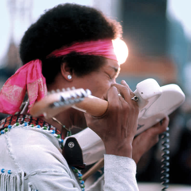 Jimi Hendrix and a Strat Named 'Izabella'