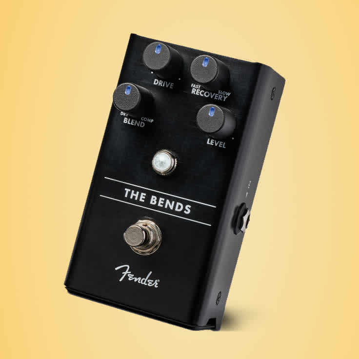 Even Signal and Clean Sustain: Inside the Fender Bends Compressor Pedal