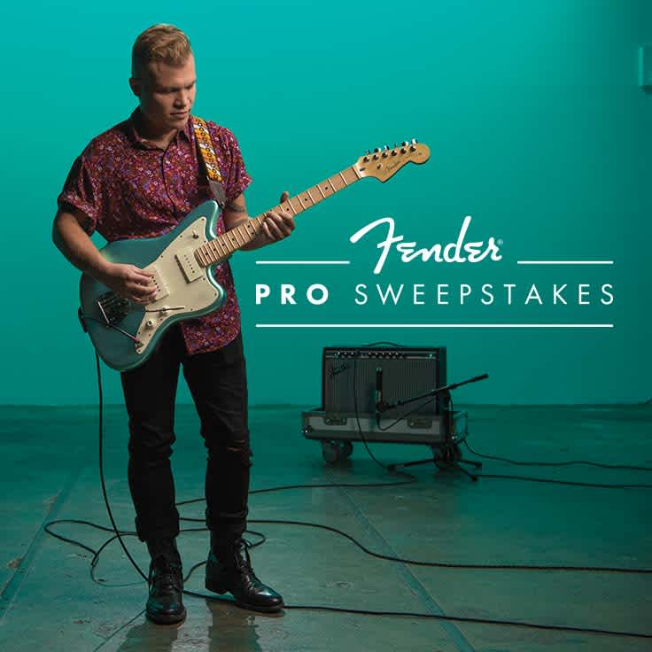 The Fender Pro Sweepstakes ... Has Ended