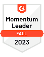 G2 Momentum Leader Badge - Fall 2023