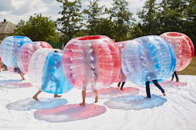 Indoor Bubble Fußball