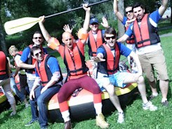 Rafting-Abenteuer auf dem Rhein