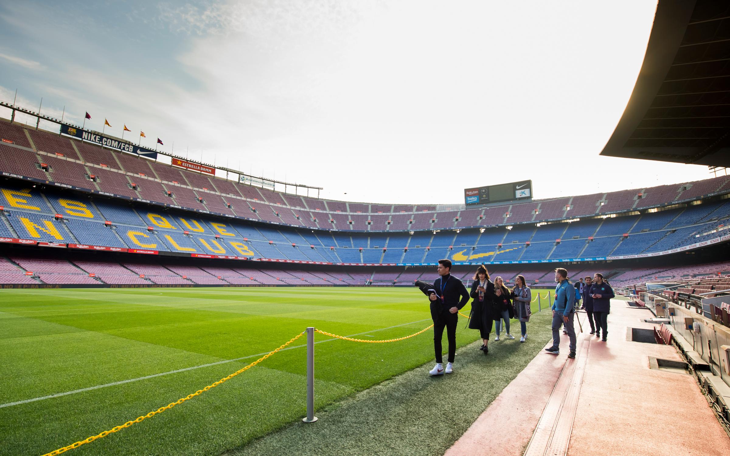 Camp Nou Tour In Barcelona Pissup Stag Dos