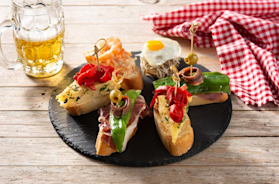 Tapas Tour mit Vier Stopps