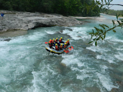 Wildes Rafting-Erlebnis