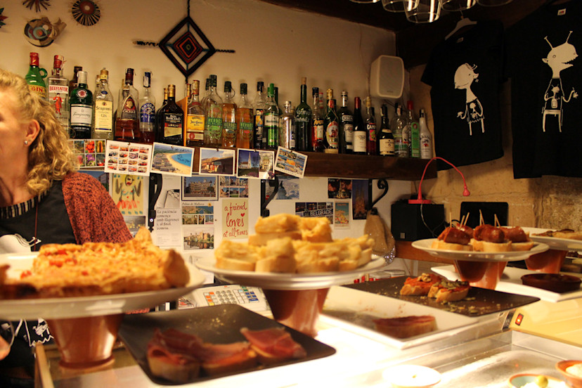Tapas Tour Palma Pissup EVG á Majorque