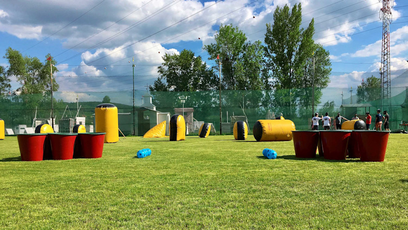 Giant Beer Pong in Prague Pissup Stag Dos Since 2001