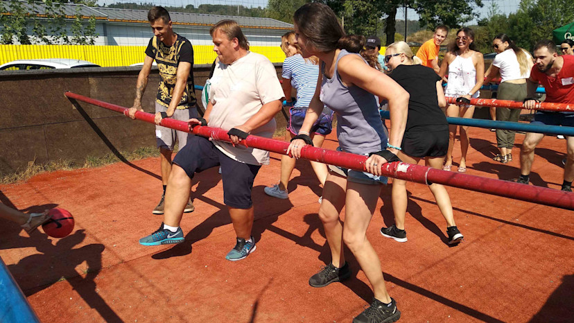 Human Table Football Prague Pissup Stag Dos Since 2001