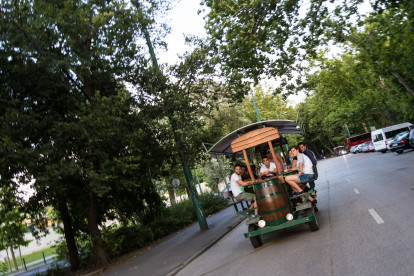 beer bike tour in prague