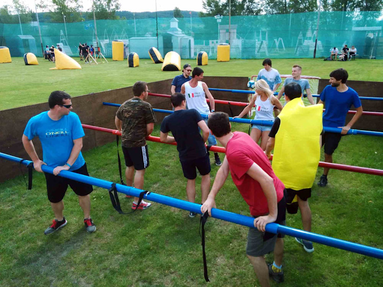 Human Table Football Prague Pissup Stag Dos Since 2001