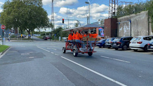 Prosecco-Bike: Spaßige Trinktour auf Rädern