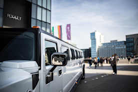 Luxuriöse Hummer Limousine