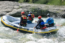 Wildwasser-Rafting-Erlebnis