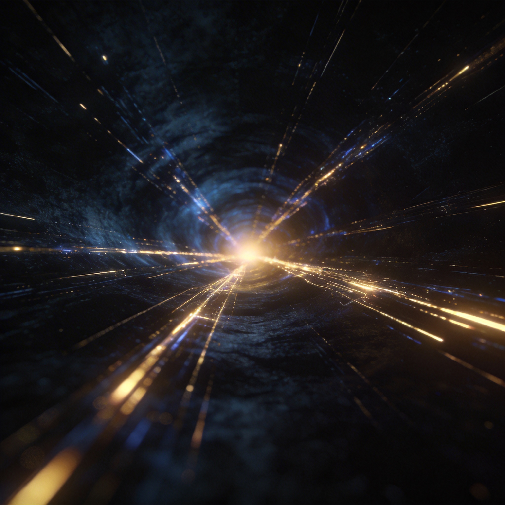 Multiple glowing pathways converging, symbolizing diverse career routes in AI.