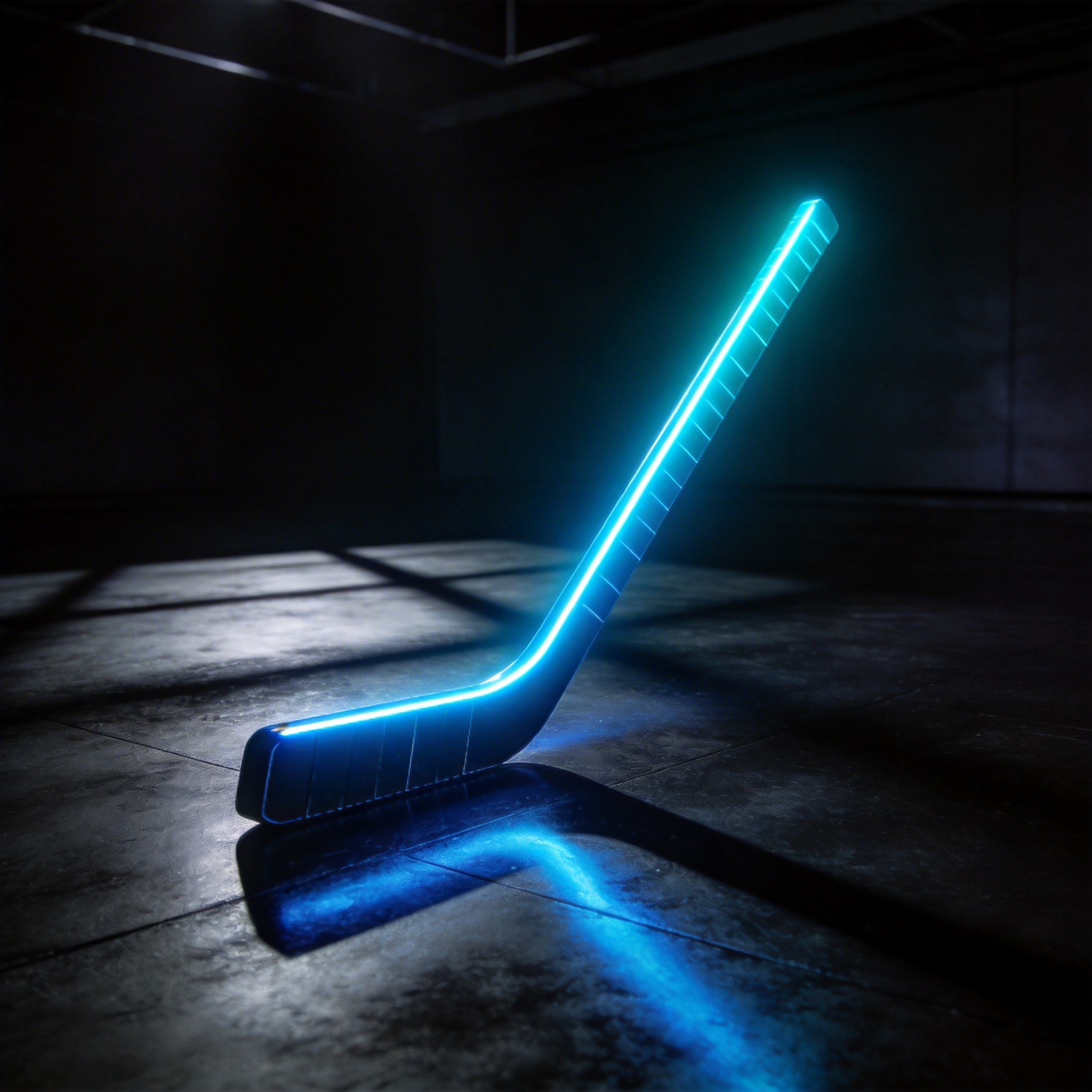 Abstract 3D 'hockey stick' graph showing explosive growth.