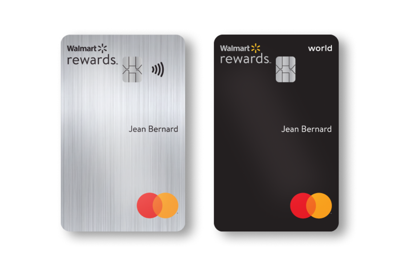 fairstone reward mastercards in black and silver.