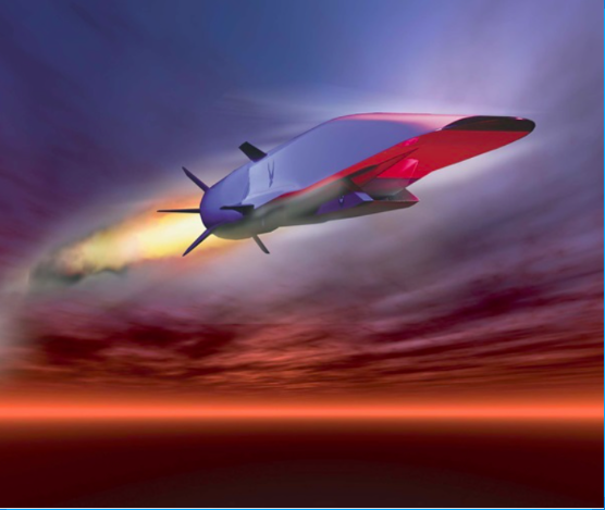 Artist Rendition of Hypersonic Aircraft| U.S. Air Force Graphic 