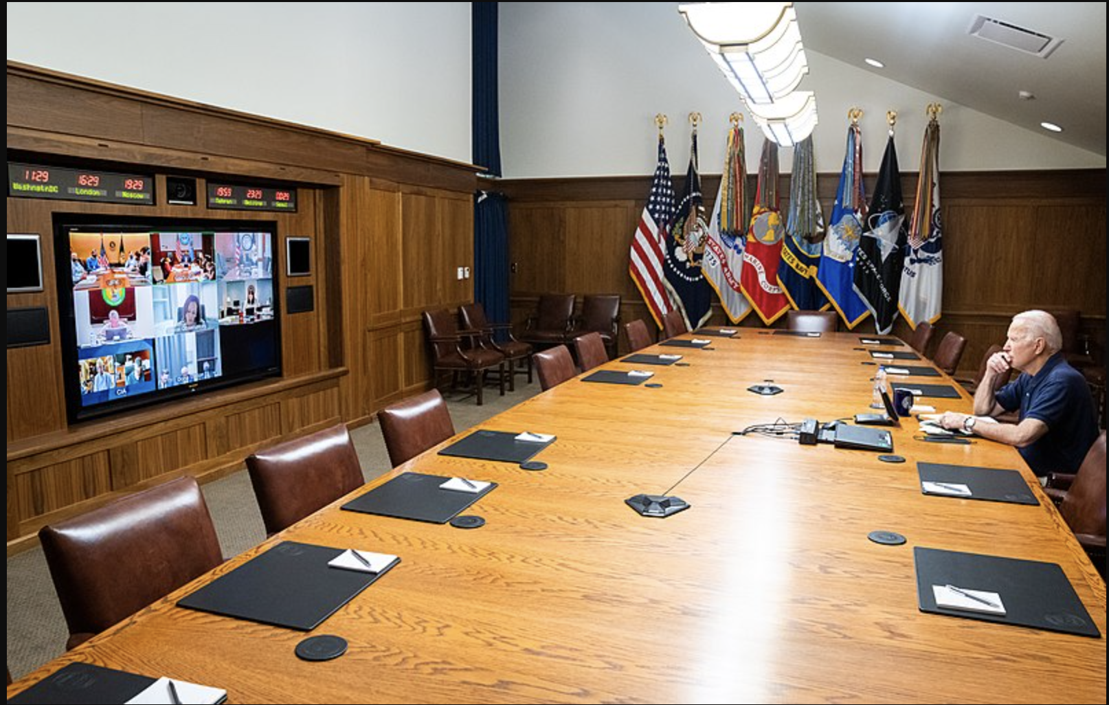 Joe Biden Fall of Kabul Photo|The White House 