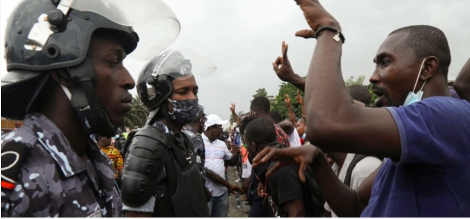Ivory Coast Election Protest|Luc Gnago/Reuters