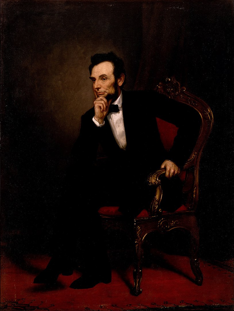 Abraham Lincoln (1869)| Painted by George P.A. Healy (1813 - 1894)