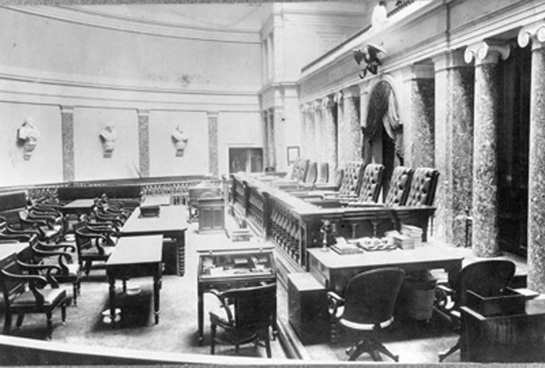 The Old Senate Chamber during the US Supreme Court's residency| US Supreme Court