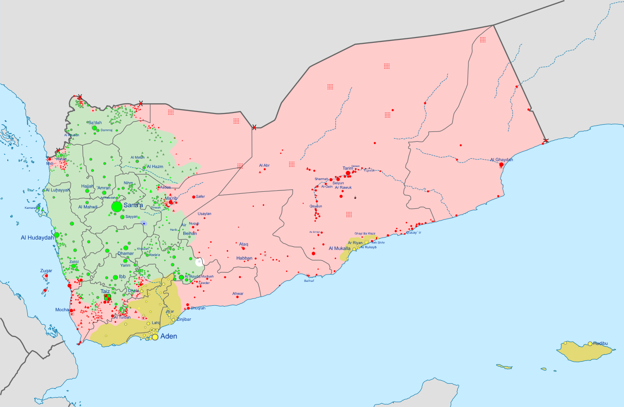 Yemen War in 2021| By Ali Zifan| Published under CC 4.0 license 