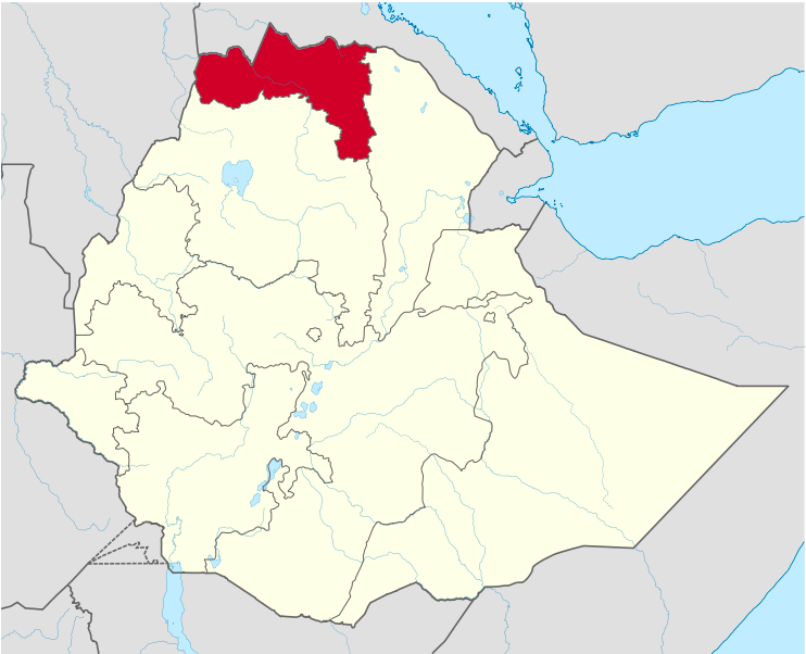 Tigray in Ethiopia|TUBS|Published under a CC 3.0 license