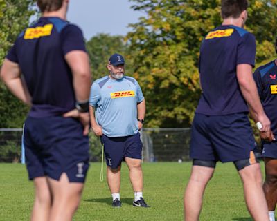 Matt Ferguson in Harlequins training