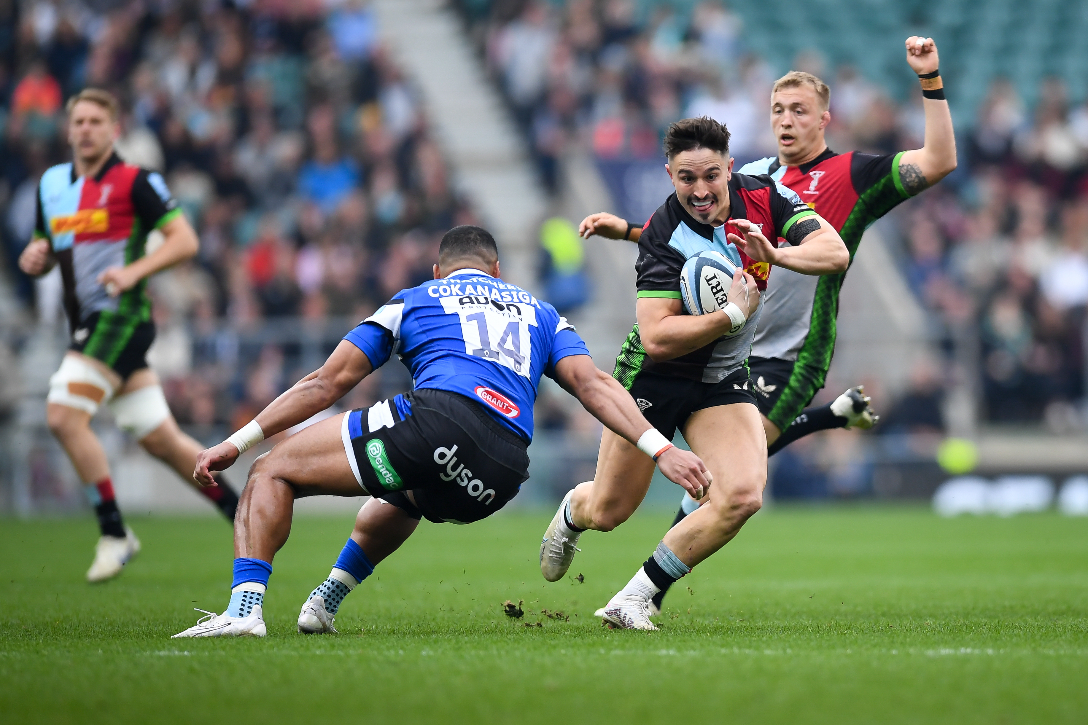 Match Report Harlequins Suffer 35-45 Defeat To Bath Harlequins FC