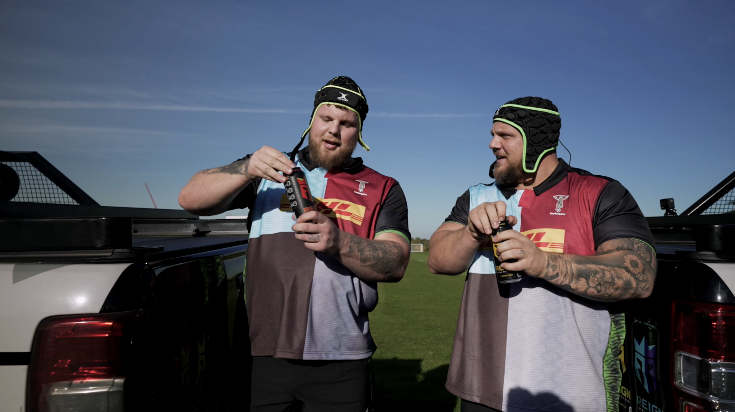 World’s Strongest Brothers try rugby with Harlequins! | Harlequins FC