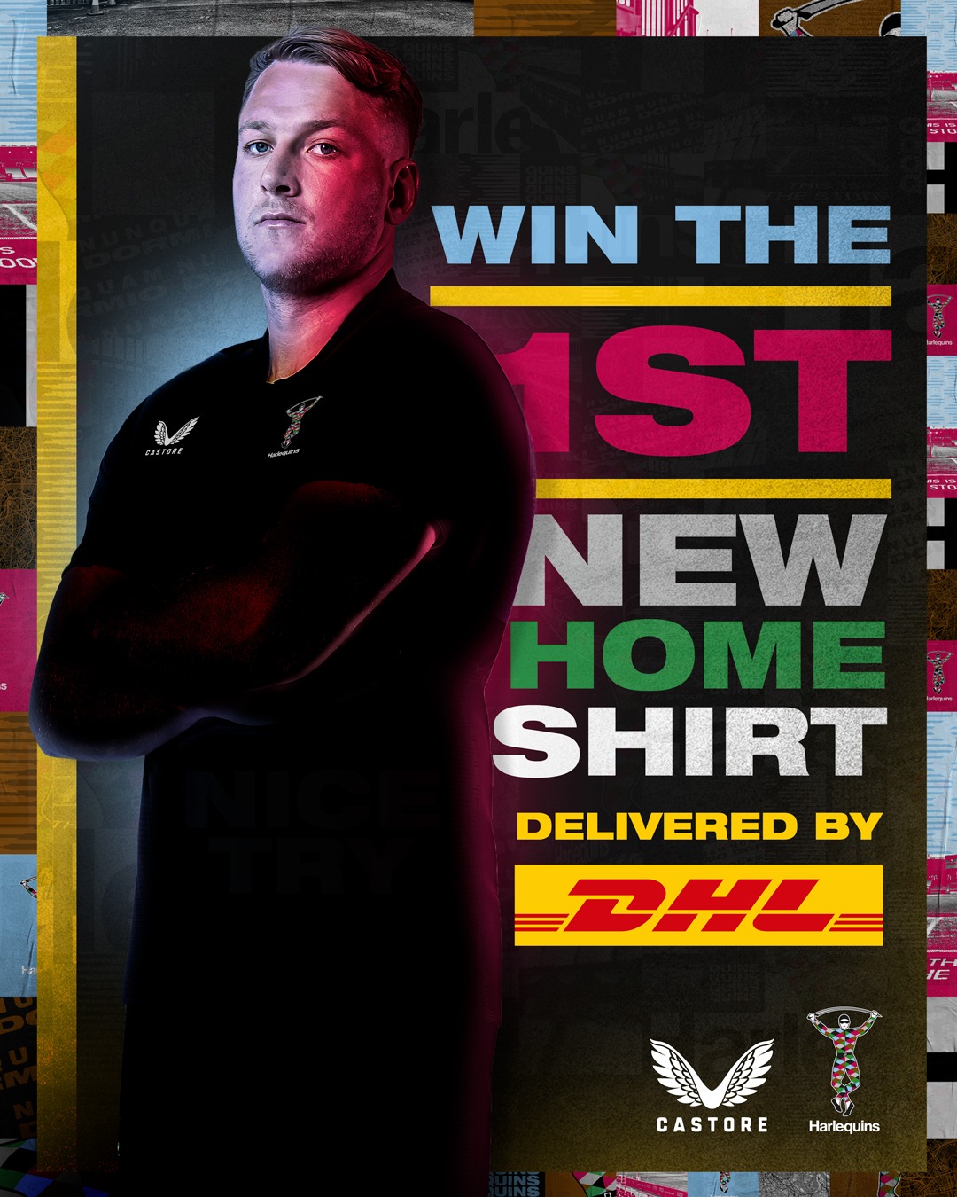 Harlequins 2024 home shirt