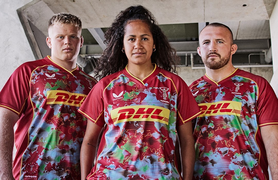 Harlequins Big Game 16 Kit Revealed Celebrating 10 Years of Partnership