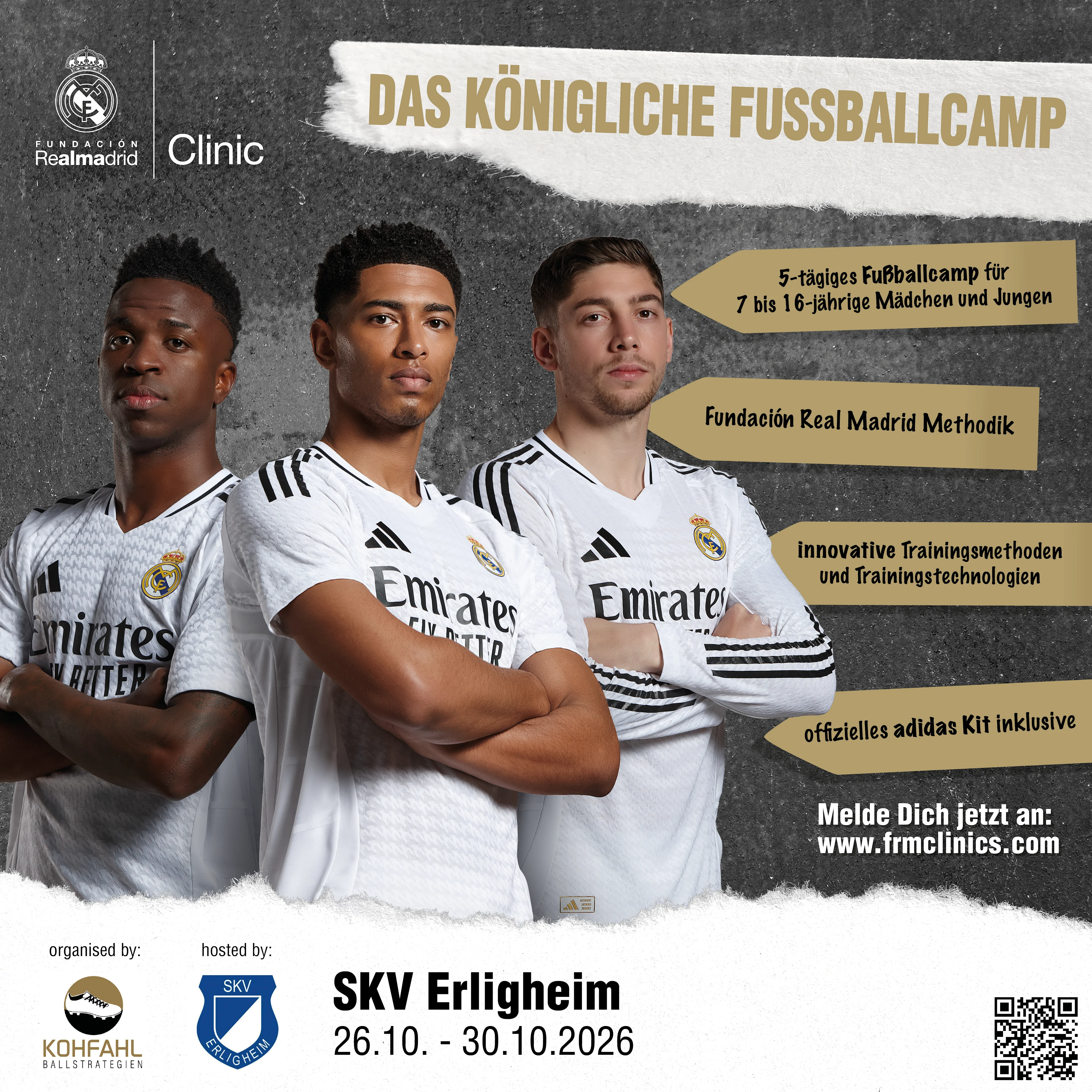 Trainingscamp Real Madrid macht Station in Erligheim!