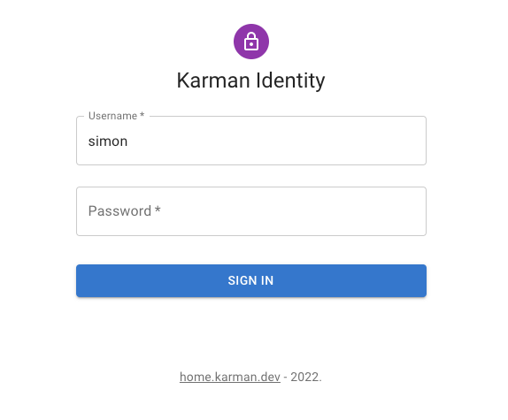 Karman Home - Identity