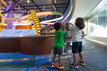 Children in Terra Pavilion Children in Terra Pavilion