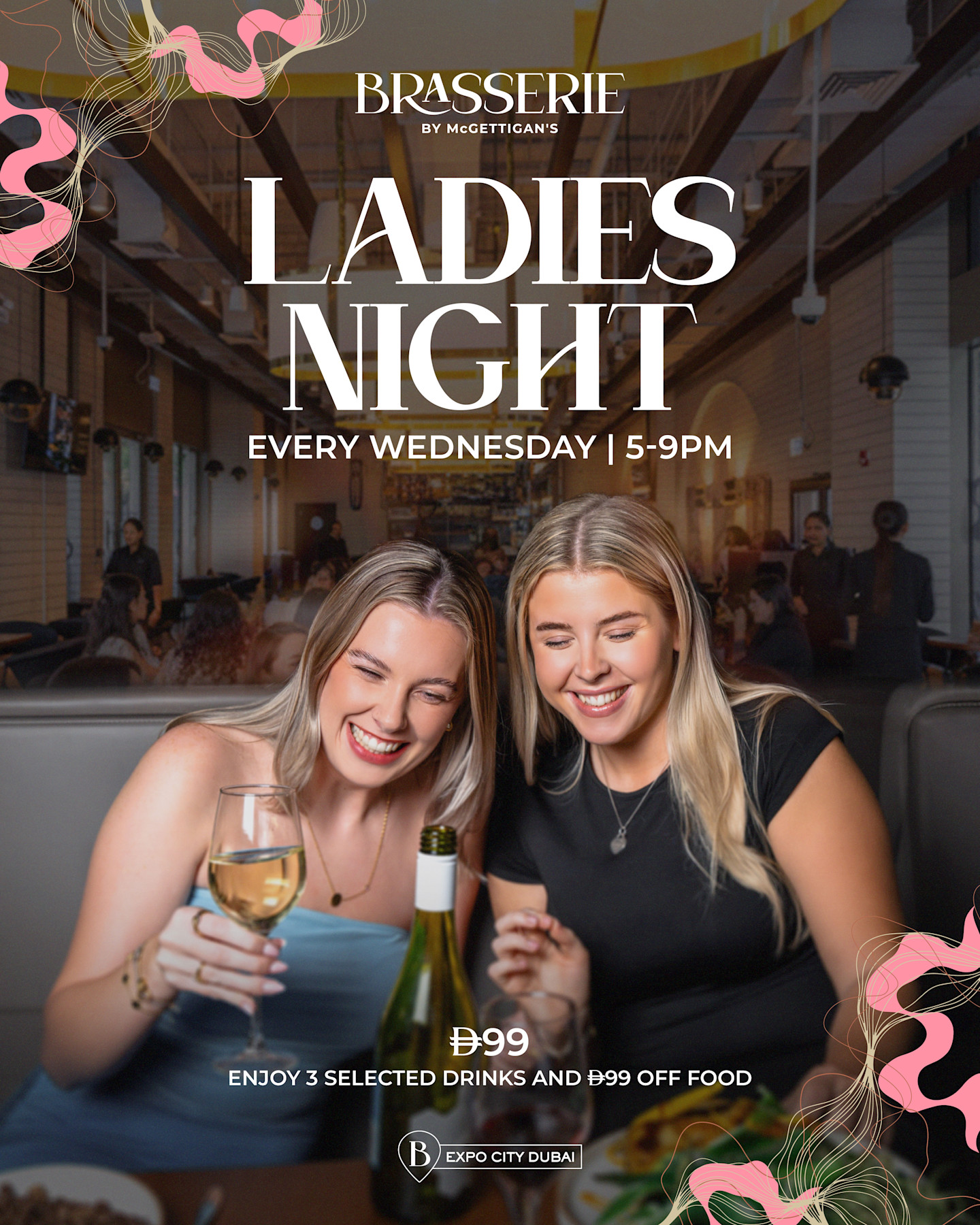 Brasserie - Ladies Night 1080x1350