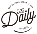 The Daily Restaurant Logo Logo of The Daily