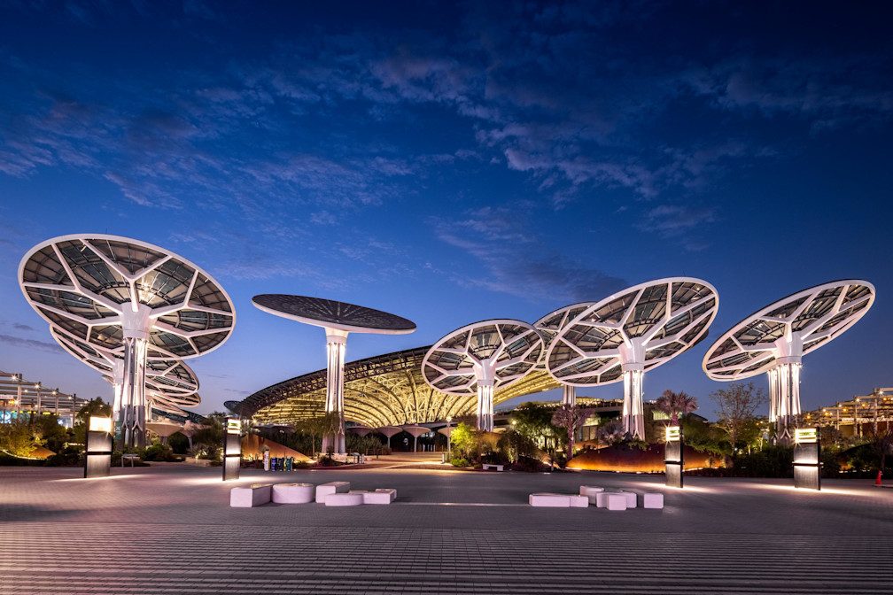 A Night View of Terra - The Sustainability Pavilion