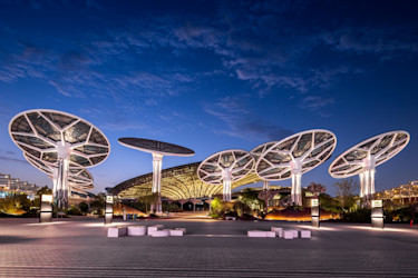 A Night View of Terra - The Sustainability Pavilion A Night View of Terra - The Sustainability Pavilion
