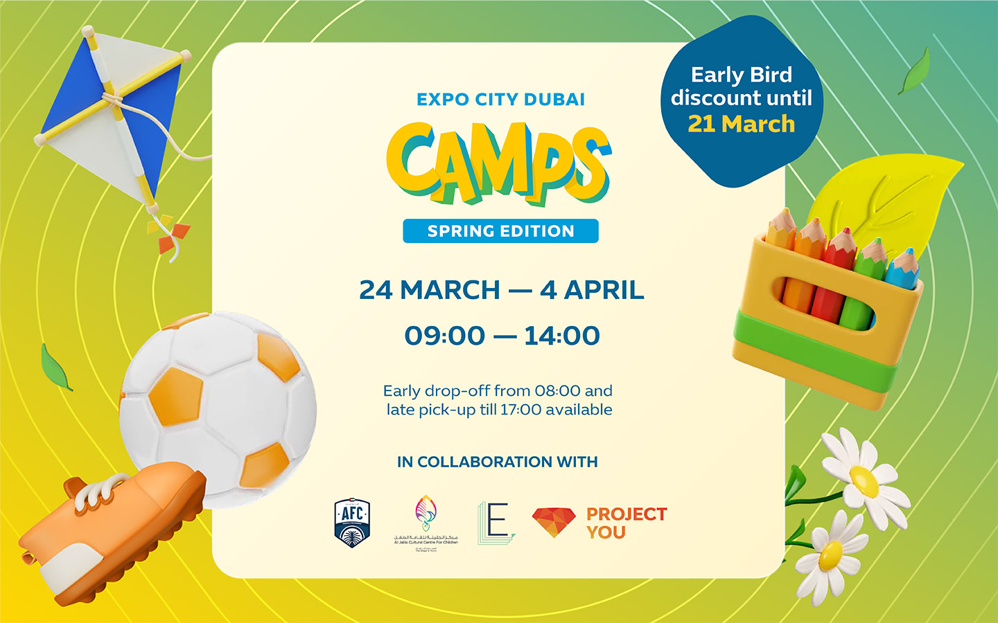 Spring Camp 2025 - Learn, Make, Move and Play | Expo City Dubai