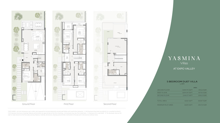 Yasmina Villas Floor Plans 3