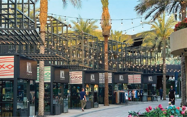 Kiosks area at Expo City Dubai