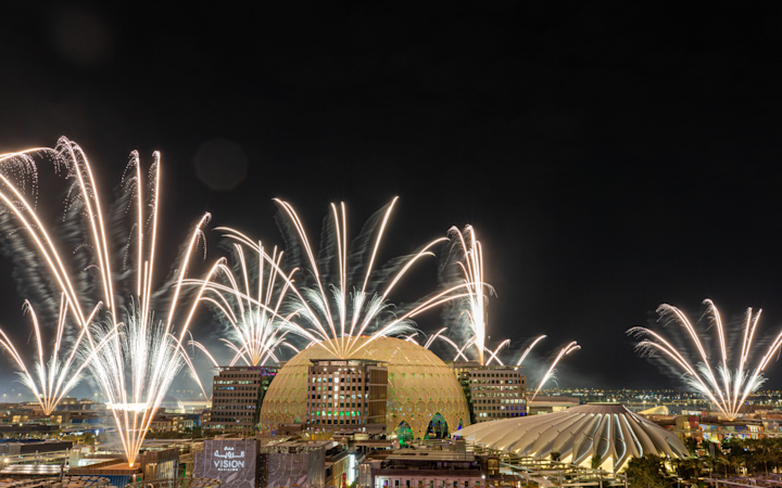 Fireworks at Expo City