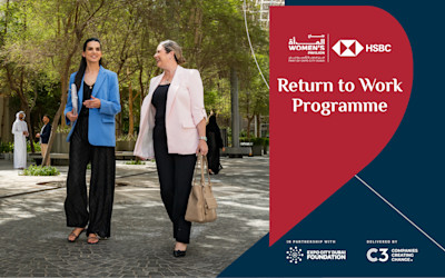 Women’s Pavilion Return to Work Programme in partnership with HSBC Women’s Pavilion Return to Work Programme in partnership with HSBC