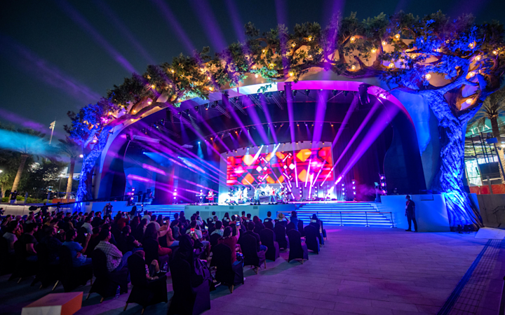Dubai Millenium Amphitheatre | Capacity: 2,000 standing, 1,500 seated, 1,100 banquet, 1,320 cocktail