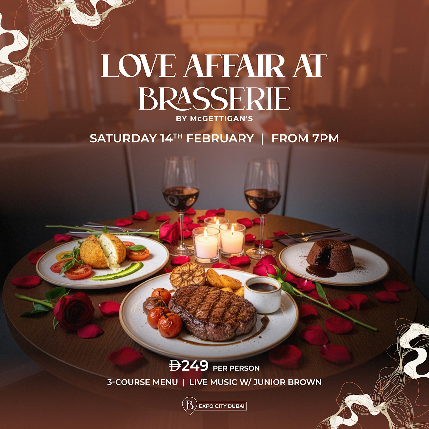 Brasserie - Valentines Dinner FB flyer (1)