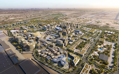 Master plan aerial view